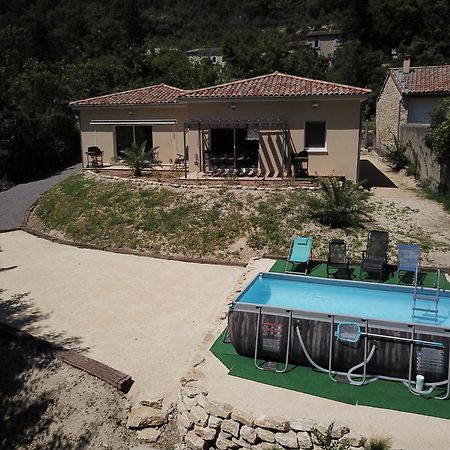 Gite Le Chaudron 1 A 7Pers Avec Piscine Vila Montclar-sur-Gervanne Exterior foto