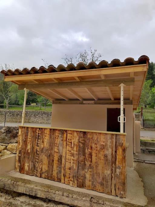 Gite Le Chaudron 1 A 7Pers Avec Piscine Vila Montclar-sur-Gervanne Exterior foto